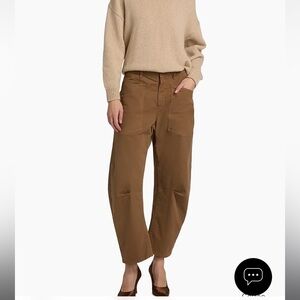 NWT Nili Lotan Shon Twill Horseshoe Pant in Size 4